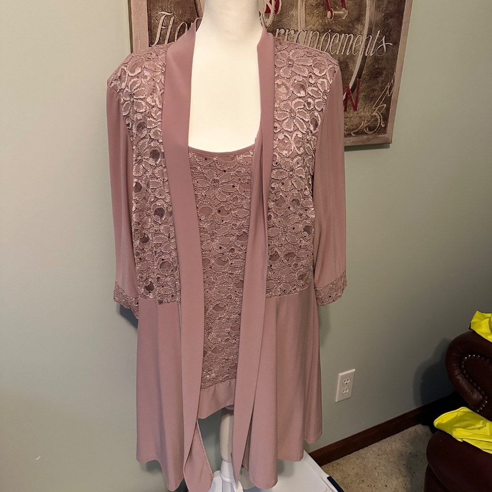R & M Richards Mother of the bride outfit size 18W
